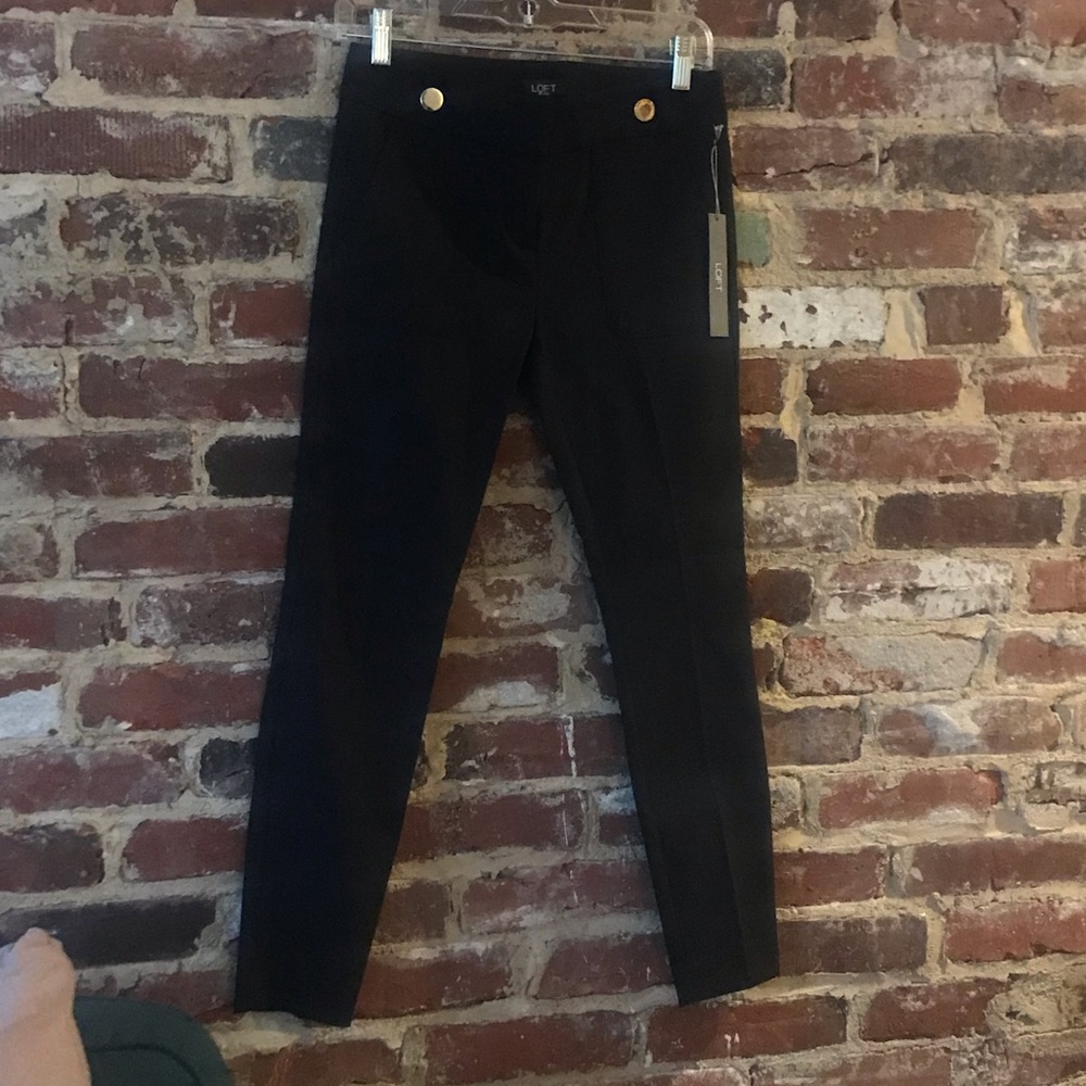 Button Waist Skinny Ankle Pants In Marisa Fit
